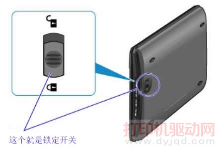 掃描儀鎖定開關(guān)