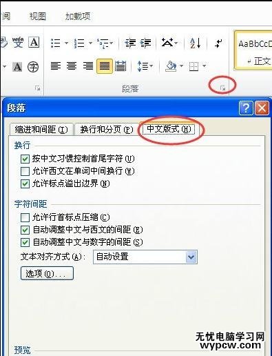 word2010中介紹選項(xiàng)卡的功能