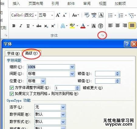 word2010中介紹選項(xiàng)卡的功能
