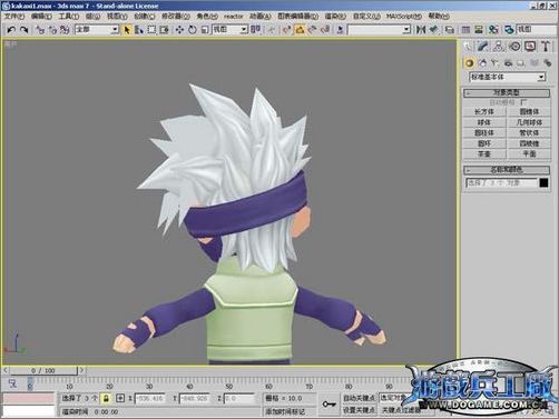 3dsmax實例教程:打造q版忍者角色_網頁設計VeVb.com轉載 3dsmax實例教程:打造q版忍者角色_網頁設計VeVb.com轉載