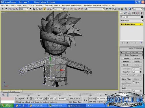 3dsmax實例教程:打造q版忍者角色_網頁設計VeVb.com轉載 3dsmax實例教程:打造q版忍者角色_網頁設計VeVb.com轉載