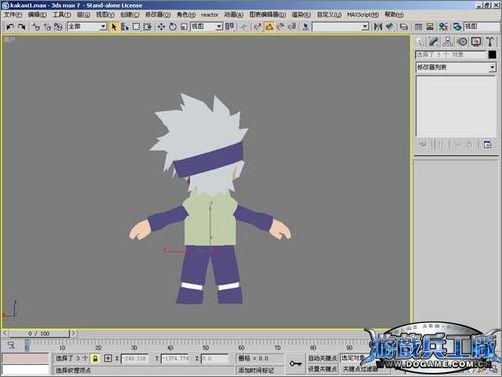 3dsmax實例教程:打造q版忍者角色_網頁設計VeVb.com轉載 3dsmax實例教程:打造q版忍者角色_網頁設計VeVb.com轉載