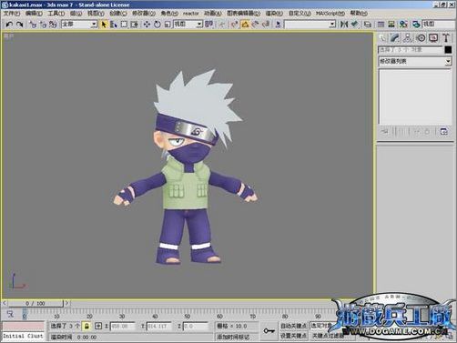 3dsmax實例教程:打造q版忍者角色_網頁設計VeVb.com轉載 3dsmax實例教程:打造q版忍者角色_網頁設計VeVb.com轉載