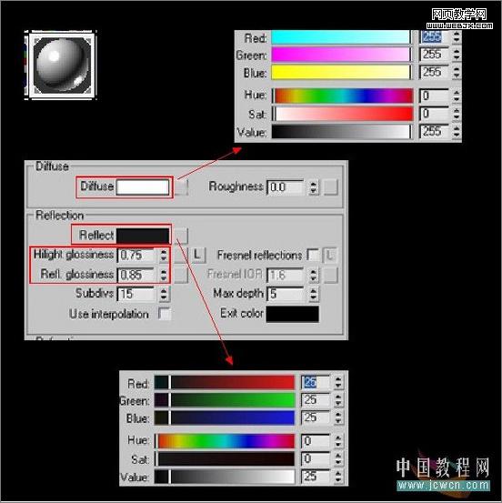 3dsmax教程:室內客廳的渲染教程-www.conghuacea.com
