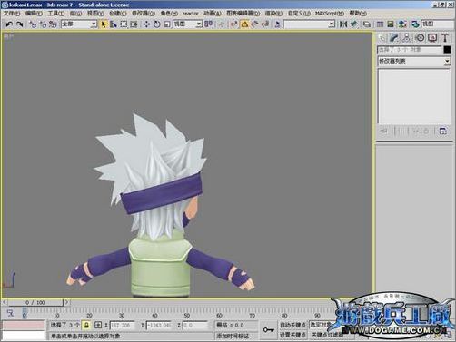3dsmax實例教程:打造q版忍者角色_網頁設計VeVb.com轉載 3dsmax實例教程:打造q版忍者角色_網頁設計VeVb.com轉載
