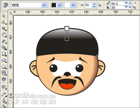 coreldraw制作搞笑“芝麻官不倒翁” coreldraw制作搞笑“芝麻官不倒翁”