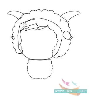 illustrator鼠繪教程:畫一只漂亮可愛的美羊羊_網(wǎng)頁設(shè)計
